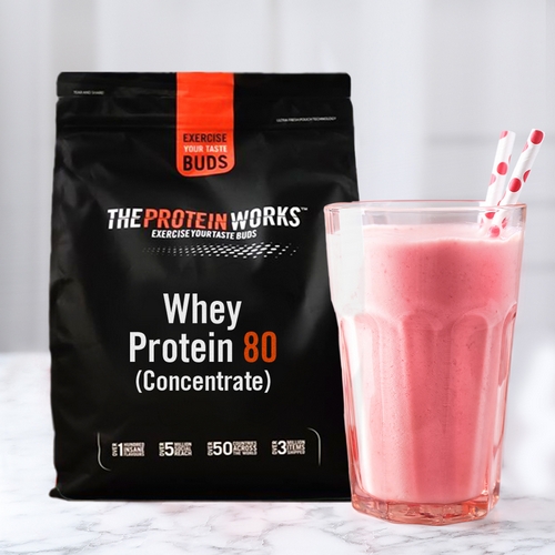 Whey Protein 80 Concentrate Strawberries Cream